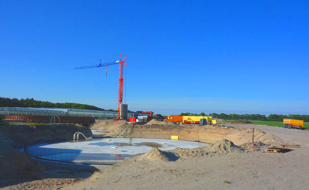 10 Planta de Biogás de 2 MW en Moerstraten Países Bajos - CONSTRUCCION
