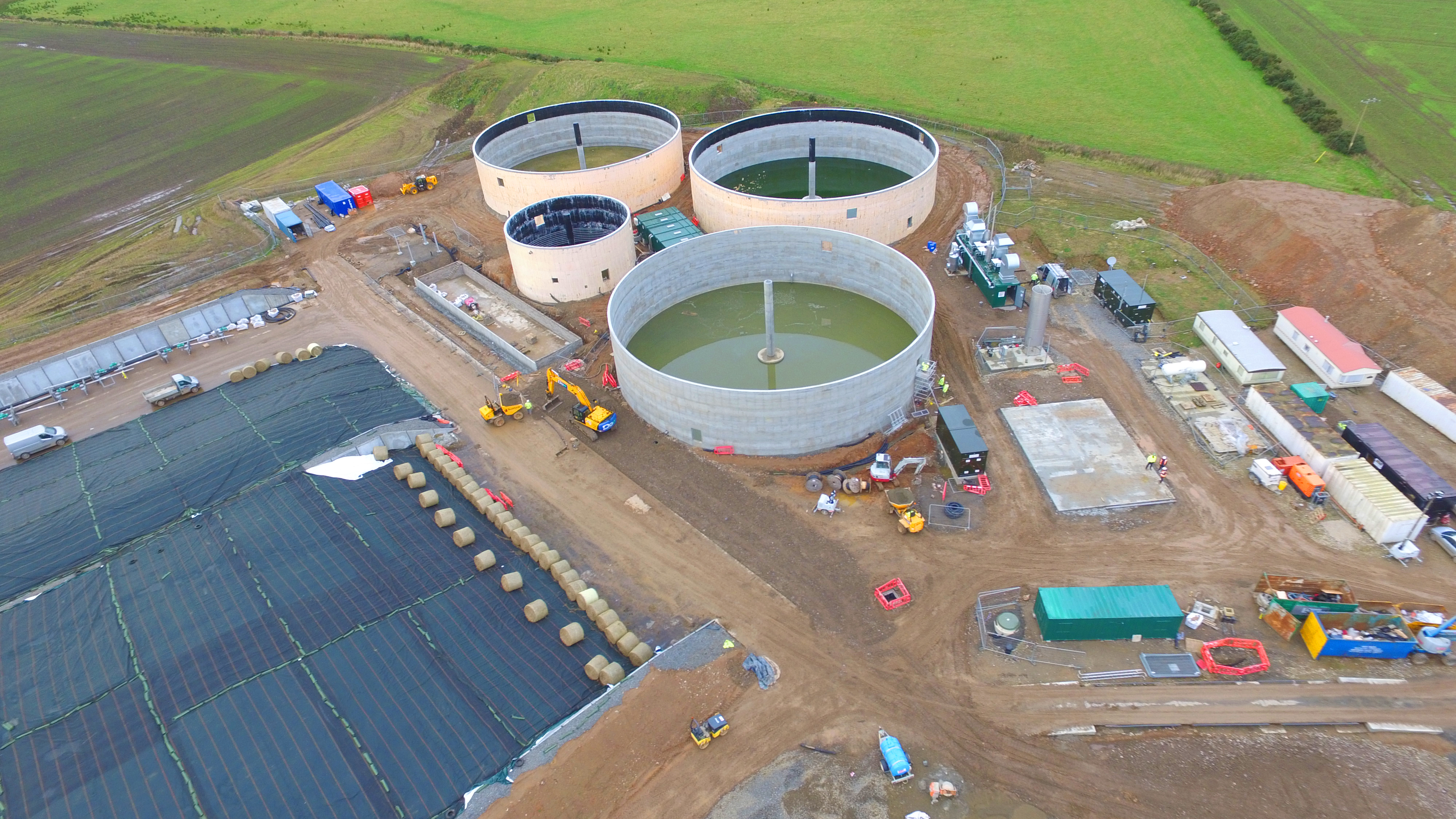 Planta de Biogás de 1MW en Savock Reino Unido 11