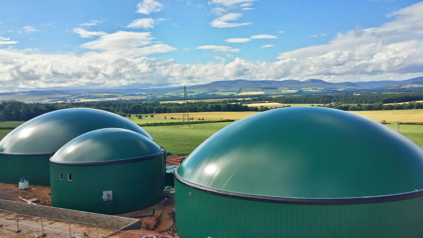 1MW Biogas Plant in Stracathro United Kingdom 09