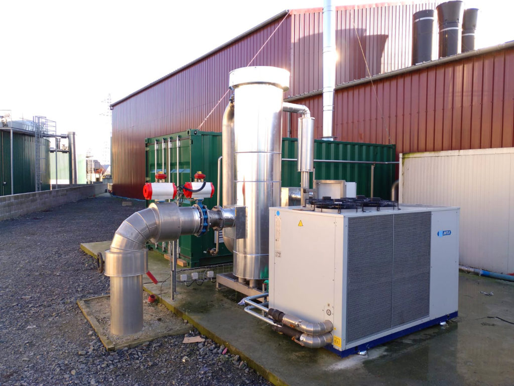 2.4 MW Vitaligaz Biogas Plant in Étréville France INDEREN 11