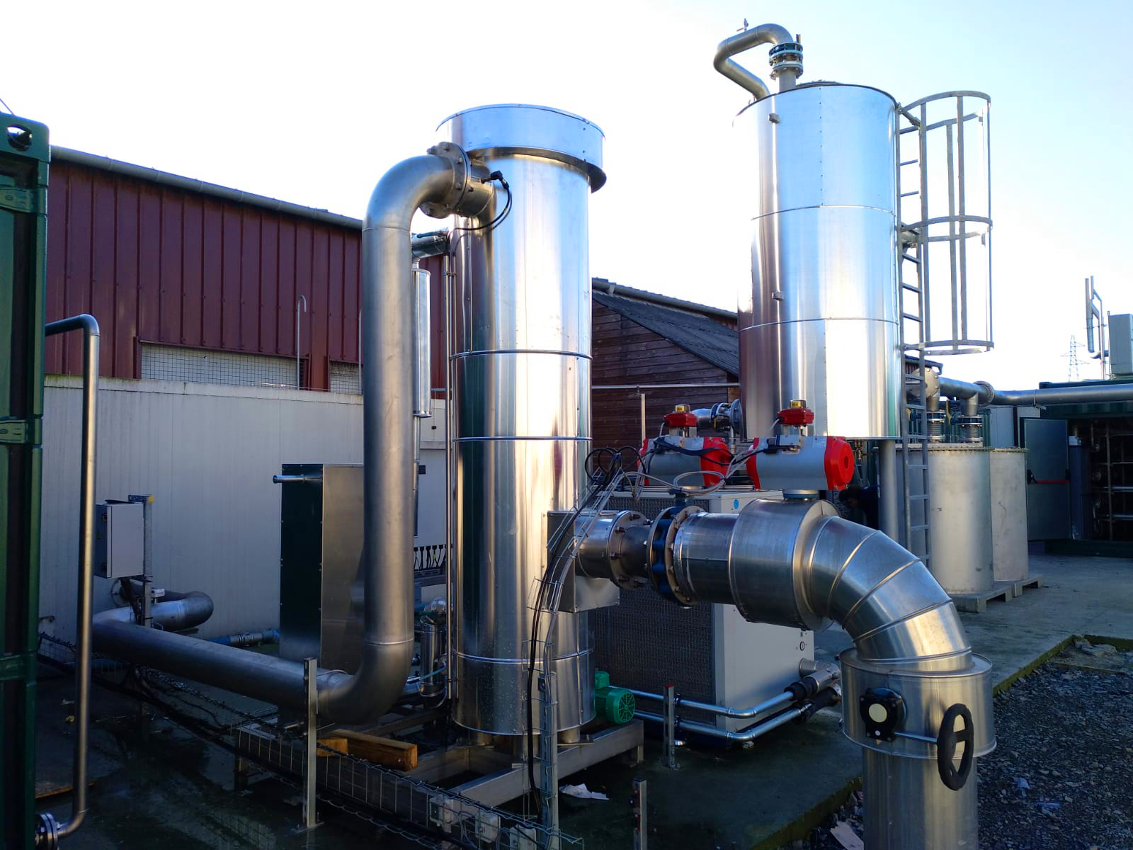 Biogás Vitaligaz Étréville Francia 04 Modificación de gas cooling-Vitaligaz-Envitec