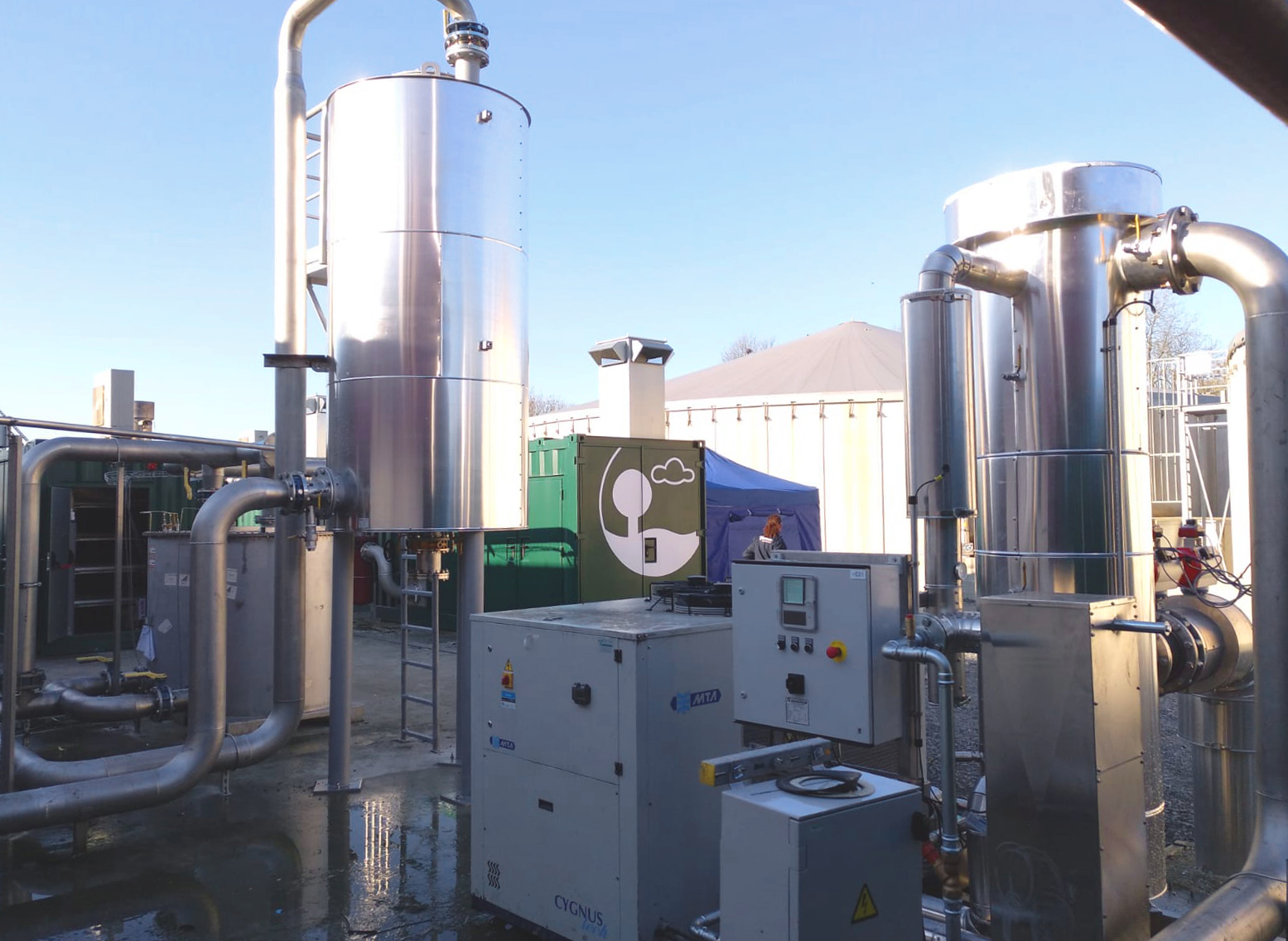 Biogás Vitaligaz Étréville Francia 05 Modificación de gas cooling-Vitaligaz-Envitec