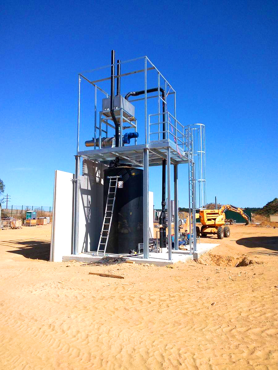 Biogas Plant Biometa France Separador INDEREN 01