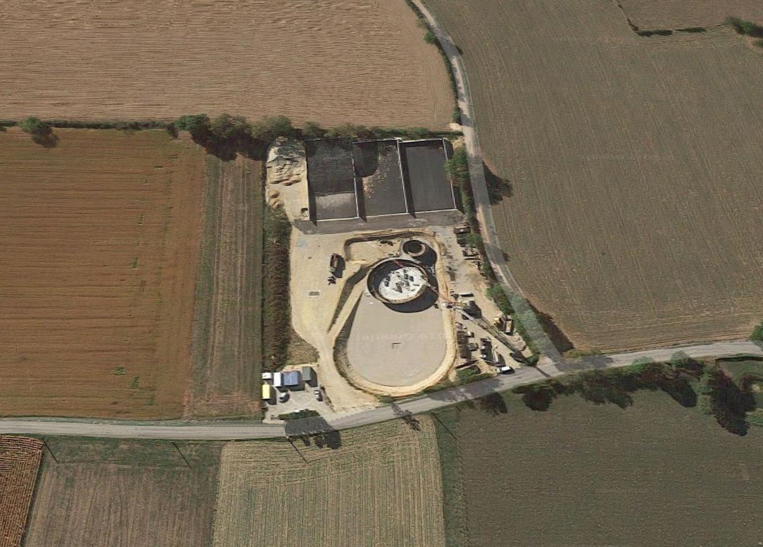Biogas Plant Méthanisère France Vista General01
